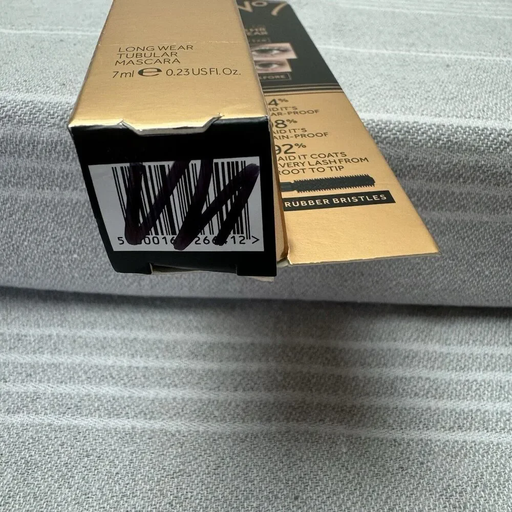No7 Stay Perfect Mascara Long Lasting Volume Tubular Black 7ml New With Box